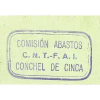 1 Peseta Conchel de Cinca