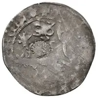 1 Prague Groschen Countermarked