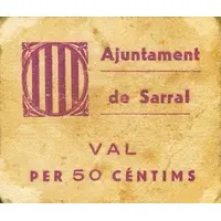 50 Céntimos Sarral