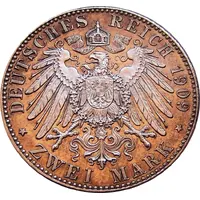 2 Marks - Frederick August III Leipzig University