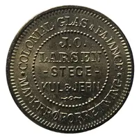Medal - J.O. Larsen Stege
