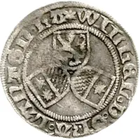 1/2 Albus - William II halber Petersgroschen