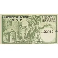1 Peseta Vic