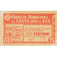 25 Céntimos Castejón de Sos