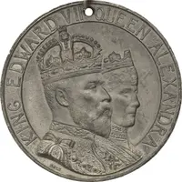 Medal - Edward VII Coronation, Ramsey