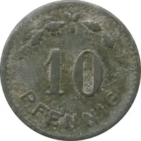 10 Pfennig - Gelsenkirchen Zeche Graf Bismarck