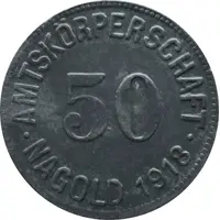 50 Pfennig - Nagold