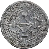 1 Stuiver piedfort at 2.5 weight