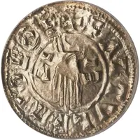 Penny - Æthelred II 1st Hand type, bust right