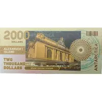 2000 Dollars BB 9291, Grand Central Station