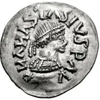 1/4 Siliqua In the name of Anastasius I and Theoderic, Sirmium, regular S with flat bust