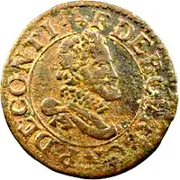 Double Tournois - Francis 7th type