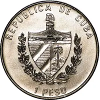 1 Peso 50th. Anniversary of United Nations Default Category Coins Americas Cuba