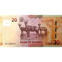 20 Namibia Dollars