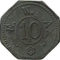 10 Pfennigs - Amberg E.W.A.