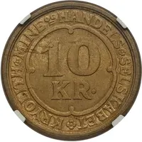 10 Kroner Ivigtut Cryolite Mining