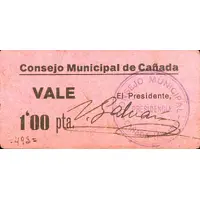 1 Peseta Cañada