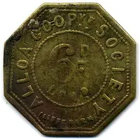 6 Pence - Alloa CSL Clackmannan, Scotland