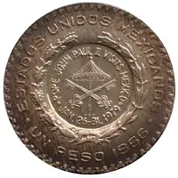 Medal - 1979 John Paul II Mexico Visit 'Papal Peso'