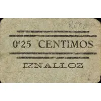 25 Céntimos Iznalloz