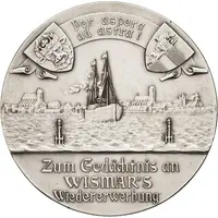 Medal - Friedrich Franz IV. 100th anniversary of the re-acquisition of Wismar, Mecklenburg-Schwerin