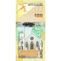 50 Dollars - Elizabeth II Tropic bird, red-billed