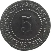 5 Pfennig - Frankenstein