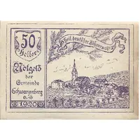 50 Heller Schwarzenberg