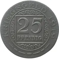 25 Pfennig - Oberhausen