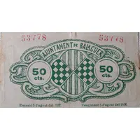 50 Céntimos Balaguer