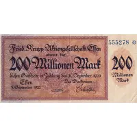 200 000 000 Mark Krupp