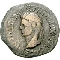 As - Augustus CAESARAVGVSTA C ALLIARIO T VERRIO II VIR