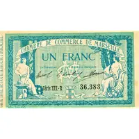 1 Franc - Chambre de Commerce de Marseille 13