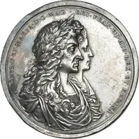 Medal - James II and Mary of Modena Salvage operation