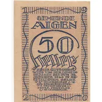 50 Heller Aigen