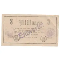 3 000 000 Mark Stadtbank