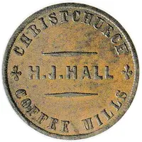 1 Penny - Hall, H. J. Christchurch