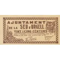 25 Céntimos La Seu d'Urgell
