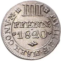 4 Pfennig - George IV