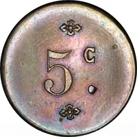 5 Centimes - Union des commerçants - Montagnac [34]