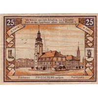 25 Pfennig Städtische Sparkasse