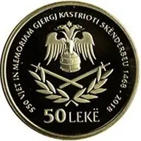 50 Lekë Gjergj Kastrioti Skënderbeu