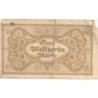 1 000 000 000 Mark Reichsbahndirektion