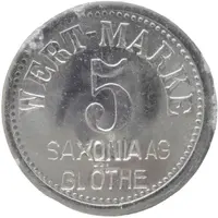 5 Pfennig - Glöthe Saxonia AG