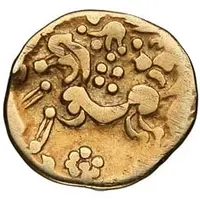 1/4 Stater bust facing left