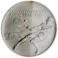 500 Korun Czechoslovak Tennis
