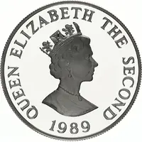 2 Pounds - Elizabeth II Royal Visit, Silver Piedfort