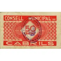 50 Céntimos Cabrils