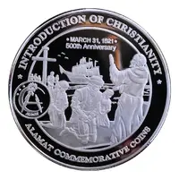 Medal - Ferdinand Magellan Introduction of Christianity 500th Anniversary