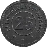 25 Pfennig - Greifswald